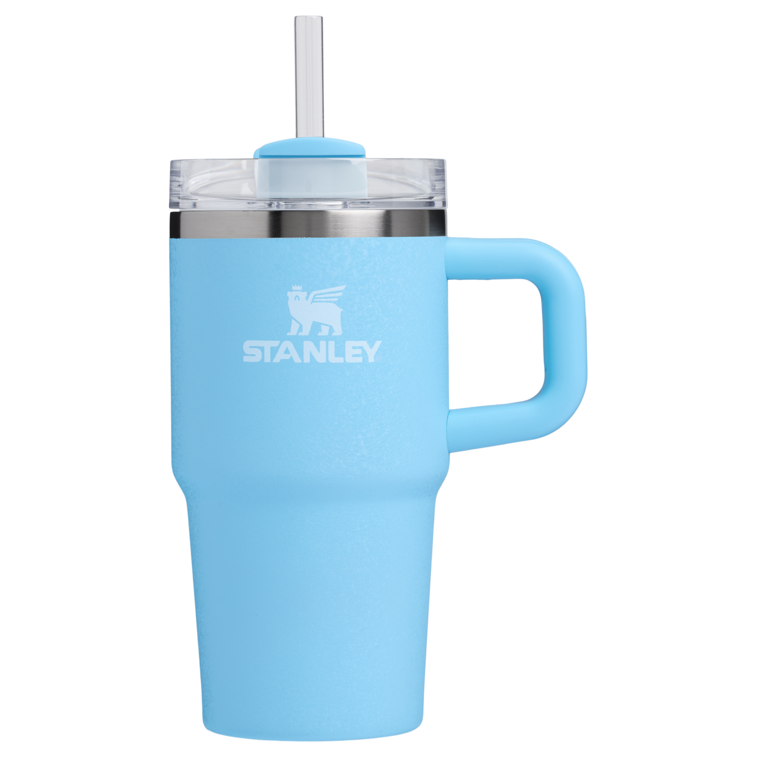 Car-Cup Friendly The Quencher H2.O Flowstate Tumbler with Handle | Stanley Create D309N - Premium Stainless Steel Straw Cup for All-Day Hydration Detail