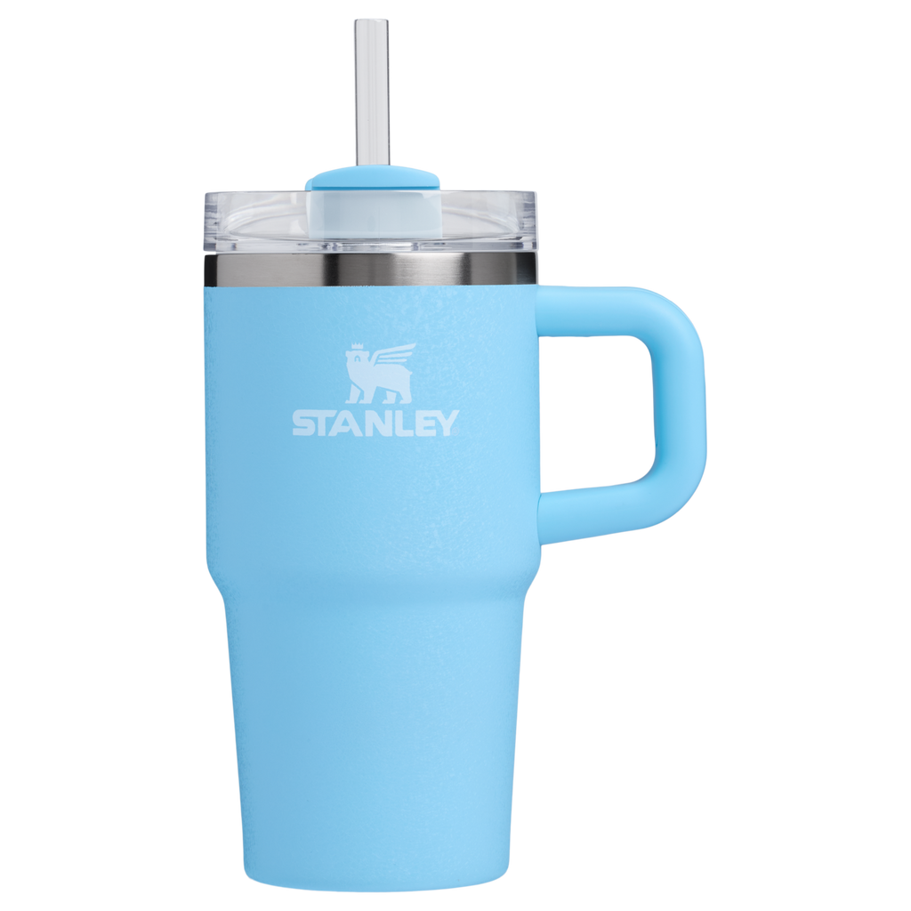 Insulated Travel The Quencher H2.O Flowstate Tumbler | Stanley Create D274S - Double-Wall Vacuum Insulated Travel Tumbler with Straw Detail