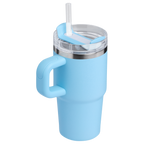 Insulated Travel The Quencher H2.O Flowstate Tumbler | Stanley Create D274S - Double-Wall Vacuum Insulated Travel Tumbler with Straw Detail
