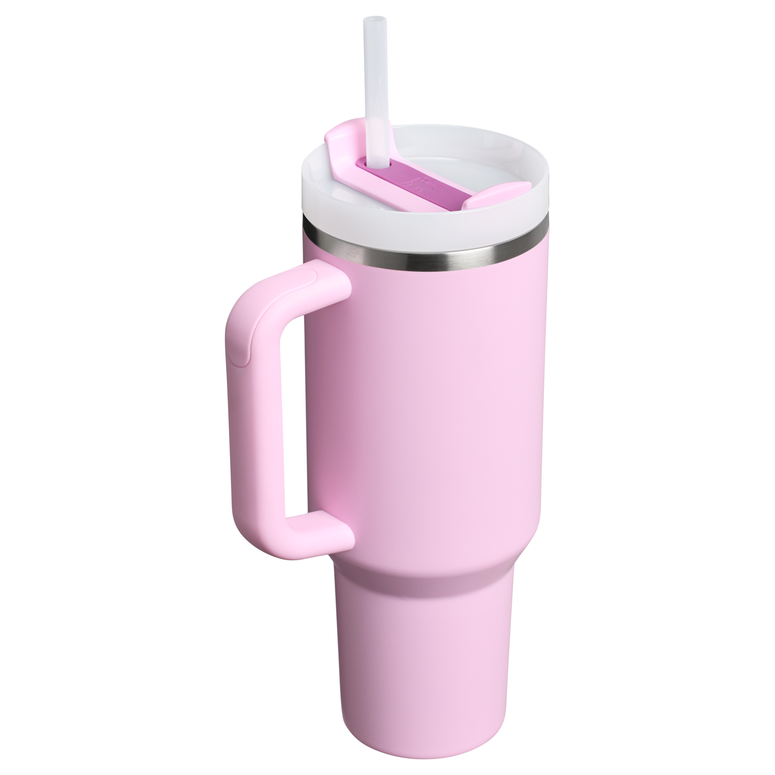 Splash-Resistant FlowState The Quencher H2.0 Flowstate Tumbler D050X - Double-Wall Vacuum Insulated Travel Tumbler with Straw Detail