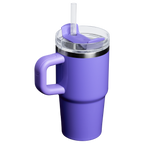 Insulated Travel The Quencher H2.O Flowstate Tumbler | Stanley Create D274S - Double-Wall Vacuum Insulated Travel Tumbler with Straw Detail
