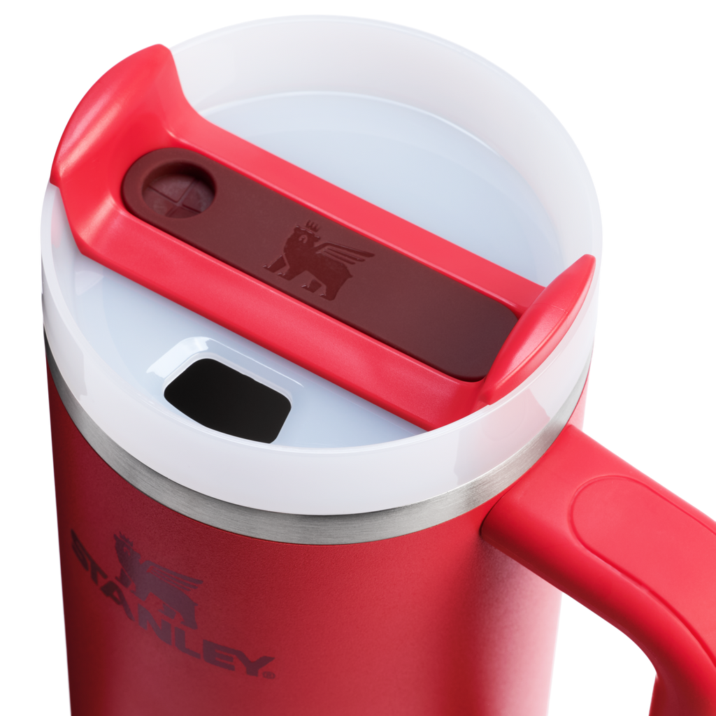 Double-Wall Vacuum The Quencher H2.0 Flowstate Tumbler D030T - Double-Wall Vacuum Insulated Travel Tumbler with Straw Detail