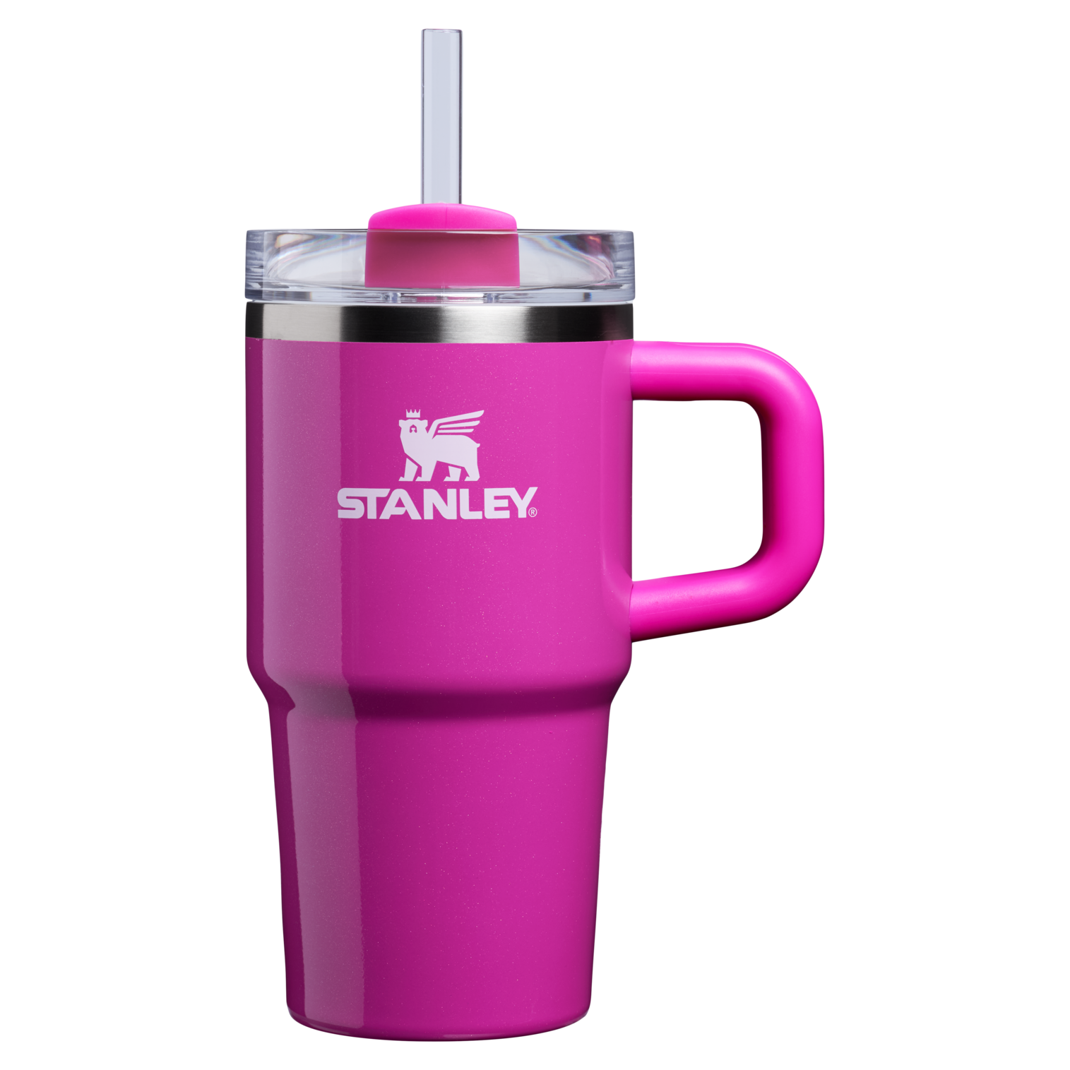 Car-Cup Friendly The Quencher H2.O Flowstate Tumbler with Handle | Stanley Create D309N - Premium Stainless Steel Straw Cup for All-Day Hydration Detail
