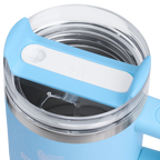 Car-Cup Friendly The Quencher H2.O Flowstate Tumbler with Handle | Stanley Create D309N - Premium Stainless Steel Straw Cup for All-Day Hydration Detail