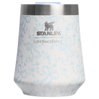 Shatterproof Luxury Stanley 1913 x LoveShackFancy Holiday The Reserve Wine Tumbler Set | 2-pack D205C - Shatterproof Flavor-Preserving Cocktail Tumbler with Lid Detail