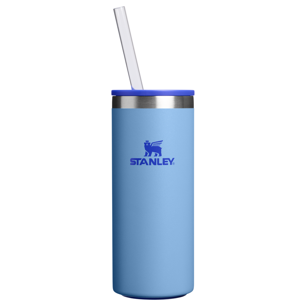 Premium All-Weather The Everyday Slim Can Cooler Cup D065Q - Compact All-Weather Soft-Sided Cooler Backpack - Blue Sky