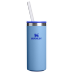 Premium All-Weather The Everyday Slim Can Cooler Cup D065Q - Compact All-Weather Soft-Sided Cooler Backpack - Blue Sky