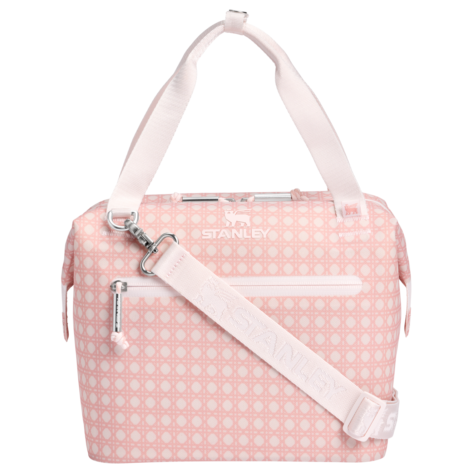 Ice-Retention The All Day Julienne Mini Cooler D349V - Compact All-Weather Soft-Sided Cooler Backpack - Rose Quartz Rattan