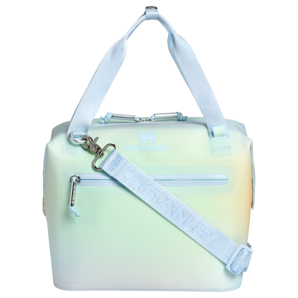 Portable Mini The All Day Julienne Mini Cooler D052R - Julienne Series Portable Picnic Chiller Tote - Sunrise Spiral