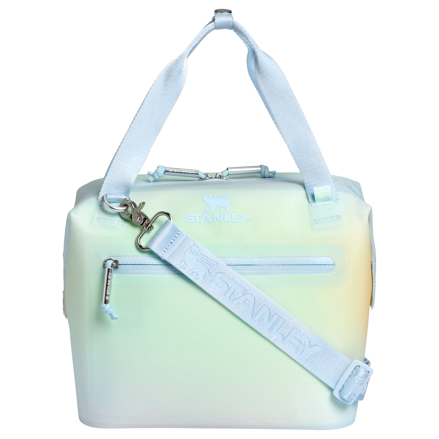 Portable Mini The All Day Julienne Mini Cooler D052R - Julienne Series Portable Picnic Chiller Tote - Sunrise Spiral