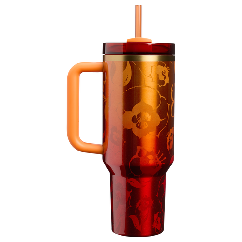 Car-Cup Friendly The Stanley 1913 x Karol G Quencher H2.0 Flowstate Tumbler D275T - FlowState 3-Position Lid Insulated Travel Mug Detail