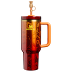 Car-Cup Friendly The Stanley 1913 x Karol G Quencher H2.0 Flowstate Tumbler D275T - FlowState 3-Position Lid Insulated Travel Mug - 40oz | KAROL G FLOR