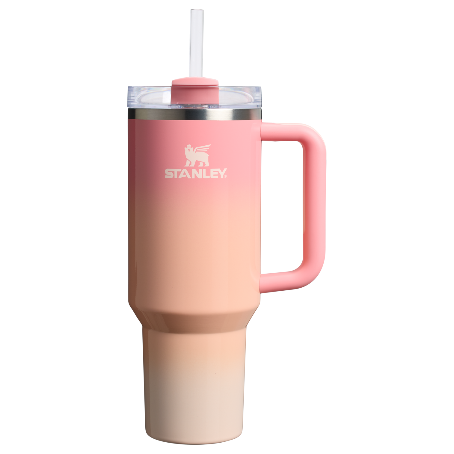 Splash-Resistant FlowState The Quencher H2.0 Flowstate Tumbler D050X - Double-Wall Vacuum Insulated Travel Tumbler with Straw Detail