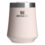 Flavor-Preserving The Reserve Wine Tumbler | Stanley Create D302P - Elegant Stemless Vacuum Insulated Wine Tumbler - Rose Quartz Gloss