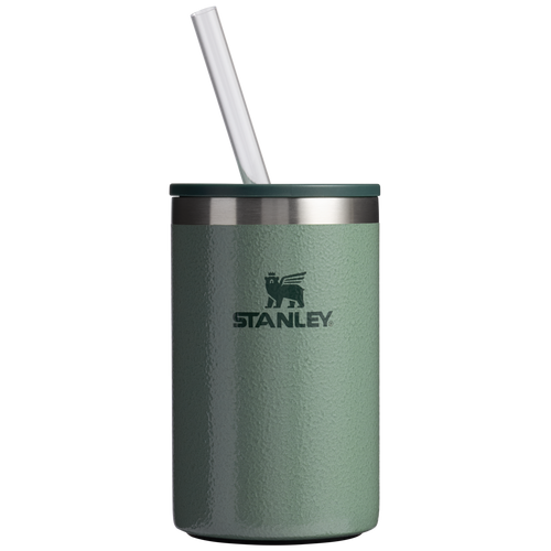 Heavy-Duty Tote The Everyday Can Cooler Cup | Stanley Create D313H - Heavy-Duty Ice-Retention Food & Beverage Carrier - Hammertone Green