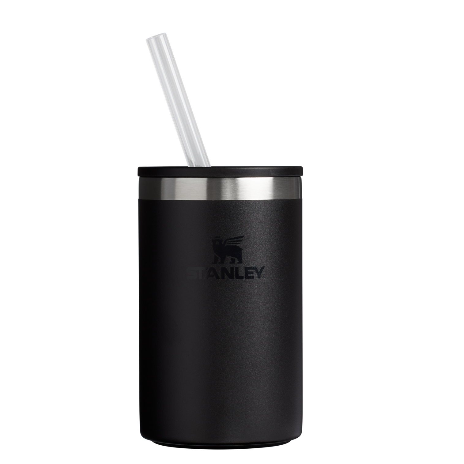 Premium All-Weather The Everyday Can Cooler Cup D064R - Heavy-Duty Ice-Retention Food & Beverage Carrier - Black 2.0