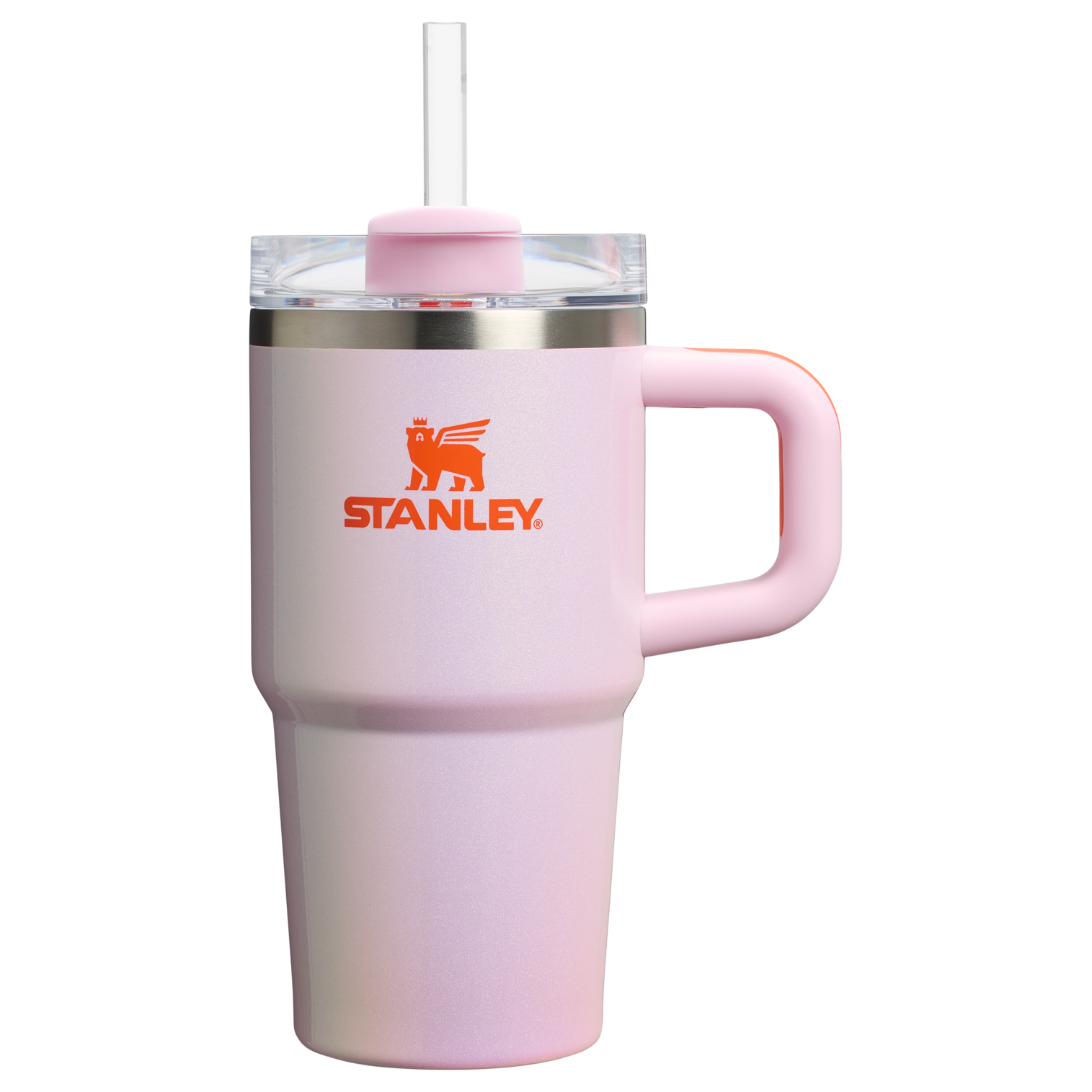 Car-Cup Friendly The Quencher H2.O Flowstate Tumbler with Handle | Stanley Create D309N - Premium Stainless Steel Straw Cup for All-Day Hydration Detail