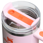 Insulated Travel The Quencher H2.O Flowstate Tumbler D251V - Premium Stainless Steel Straw Cup for All-Day Hydration Detail