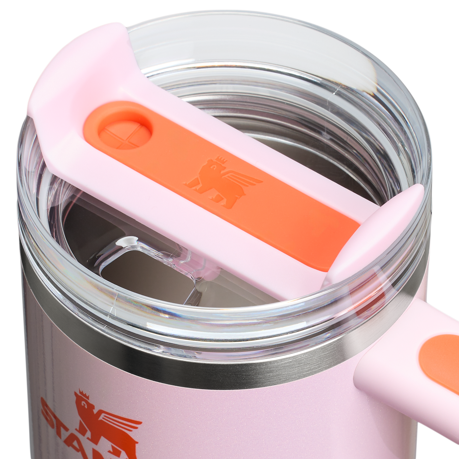 Insulated Travel The Quencher H2.O Flowstate Tumbler | Stanley Create D274S - Double-Wall Vacuum Insulated Travel Tumbler with Straw Detail