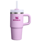Splash-Resistant FlowState The Quencher H2.O Flowstate Tumbler | Stanley Create D291F - 40oz Large Capacity Car-Cup Friendly Quencher - Soft Orchid