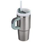 Splash-Resistant FlowState The Quencher H2.O Flowstate Tumbler | Stanley Create D291F - 40oz Large Capacity Car-Cup Friendly Quencher Detail