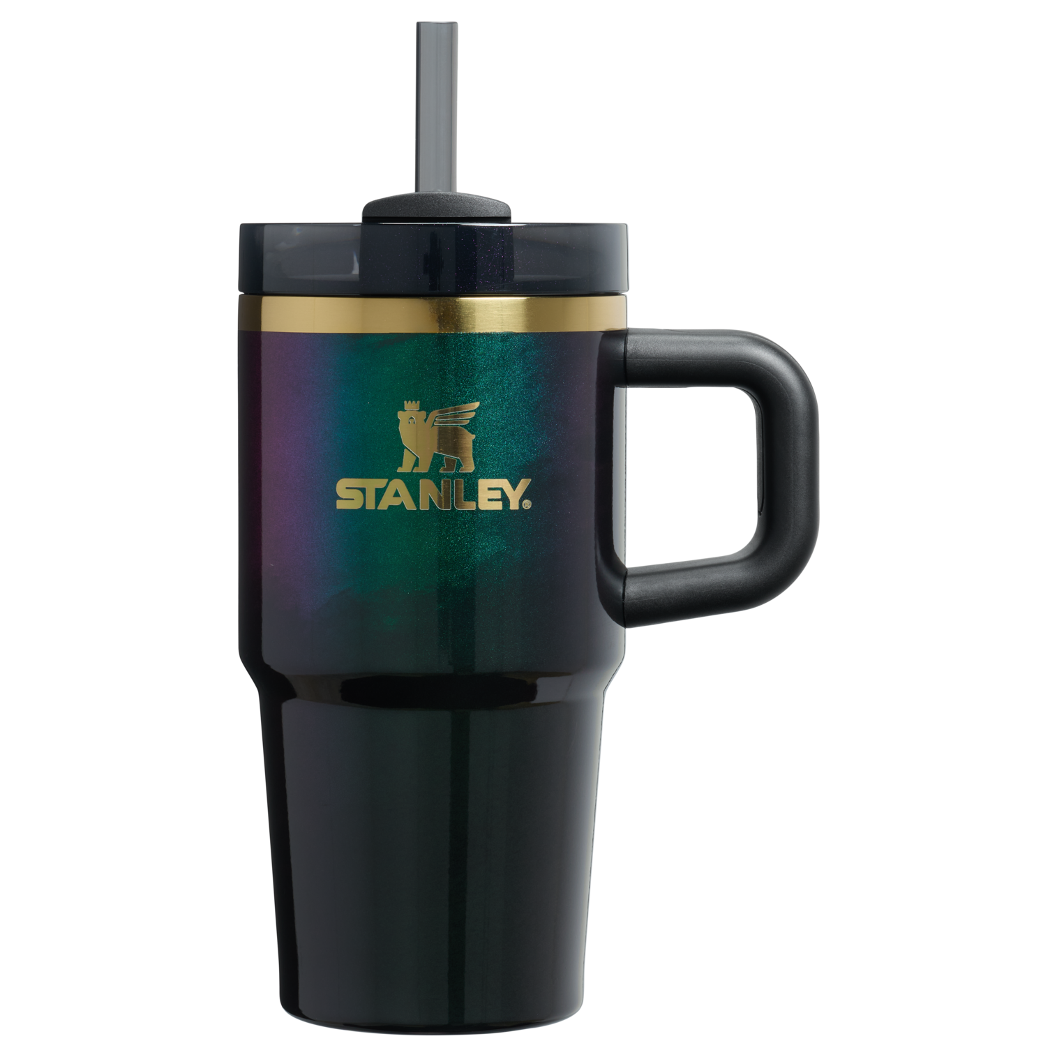 Double-Wall Vacuum The Wicked for Good Quencher H2.0 Flowstate Tumbler D247R - Premium Stainless Steel Straw Cup for All-Day Hydration - Elphaba For Good