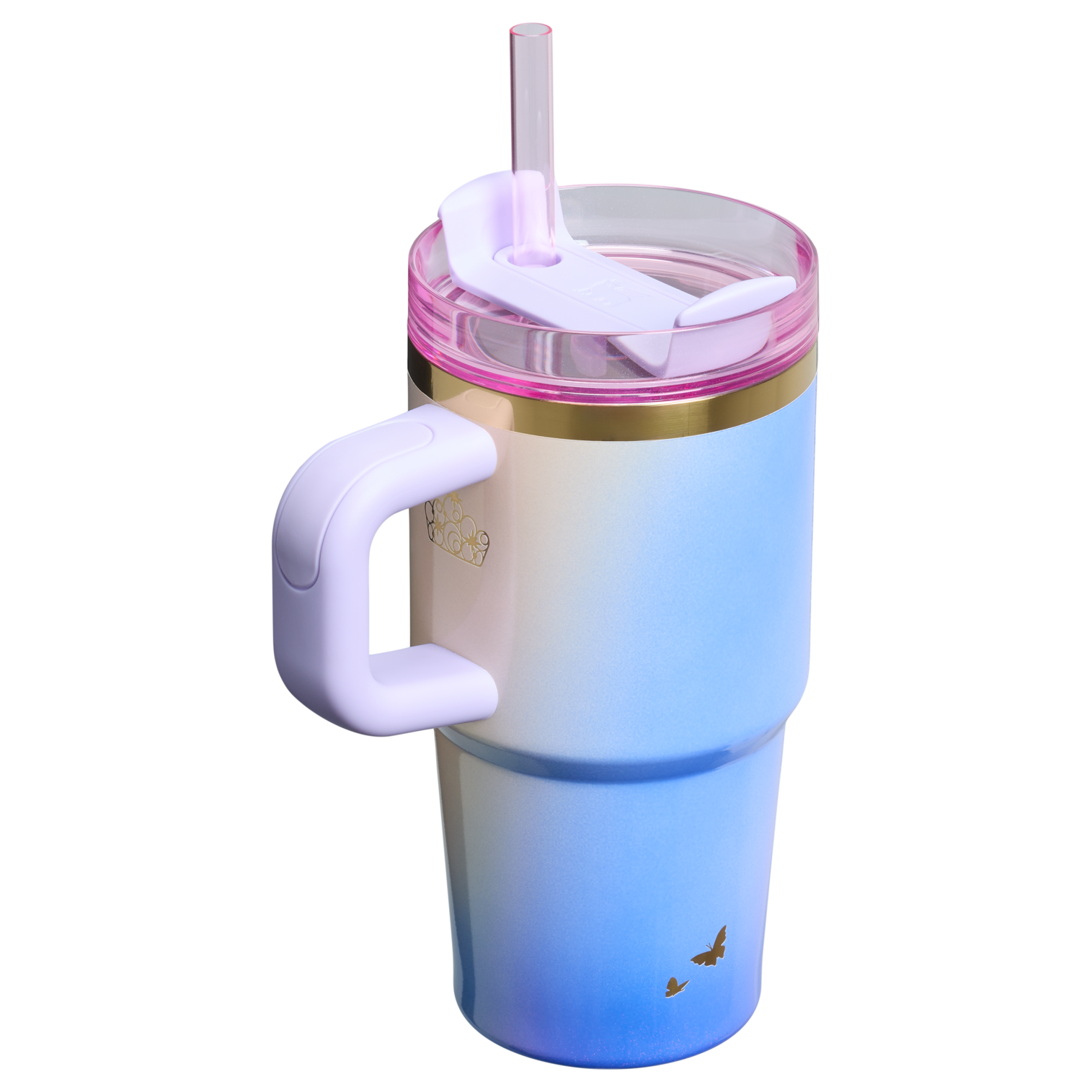 Double-Wall Vacuum The Wicked for Good Quencher H2.0 Flowstate Tumbler D247R - Premium Stainless Steel Straw Cup for All-Day Hydration Detail