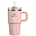 Double-Wall Vacuum The Quencher H2.0 Flowstate Tumbler D344H - 40oz Large Capacity Car-Cup Friendly Quencher - Peach Rose Picnic Stripe
