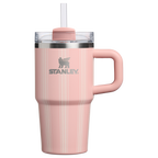 Double-Wall Vacuum The Quencher H2.0 Flowstate Tumbler D344H - 40oz Large Capacity Car-Cup Friendly Quencher - Peach Rose Picnic Stripe