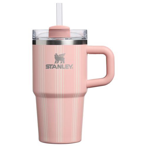 Double-Wall Vacuum The Quencher H2.0 Flowstate Tumbler D344H - 40oz Large Capacity Car-Cup Friendly Quencher - Peach Rose Picnic Stripe