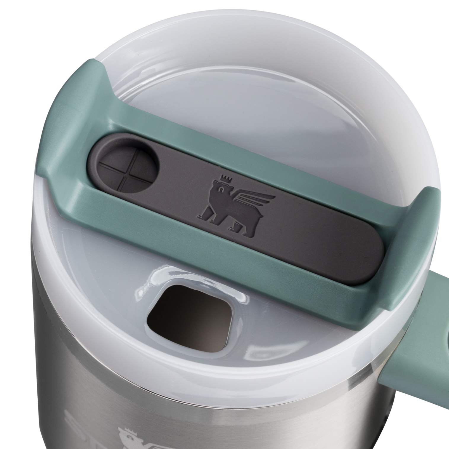 Insulated Travel The Quencher H2.O Flowstate Tumbler | Stanley Create D274S - Double-Wall Vacuum Insulated Travel Tumbler with Straw Detail