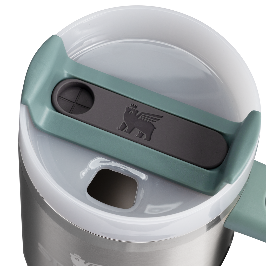 Insulated Travel The Quencher H2.O Flowstate Tumbler D069R - Premium Stainless Steel Straw Cup for All-Day Hydration Detail