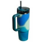 Double-Wall Vacuum The Quencher H2.0 Flowstate Tumbler D051L - Double-Wall Vacuum Insulated Travel Tumbler with Straw Detail