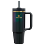 Splash-Resistant FlowState The Wicked for Good Quencher H2.0 Flowstate Tumbler D246P - FlowState 3-Position Lid Insulated Travel Mug - Elphaba For Good
