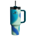 Splash-Resistant FlowState The Quencher H2.0 Flowstate Tumbler D050X - Double-Wall Vacuum Insulated Travel Tumbler with Straw Detail