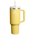 Double-Wall Vacuum The Quencher H2.0 Flowstate Tumbler  | Stanley Create D332L - Double-Wall Vacuum Insulated Travel Tumbler with Straw - Daffodil