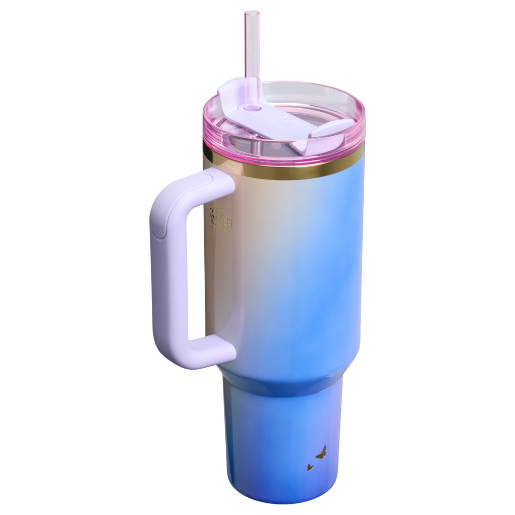 Car-Cup Friendly The Wicked for Good Quencher H2.0 Flowstate Tumbler D245R - Premium Stainless Steel Straw Cup for All-Day Hydration Detail
