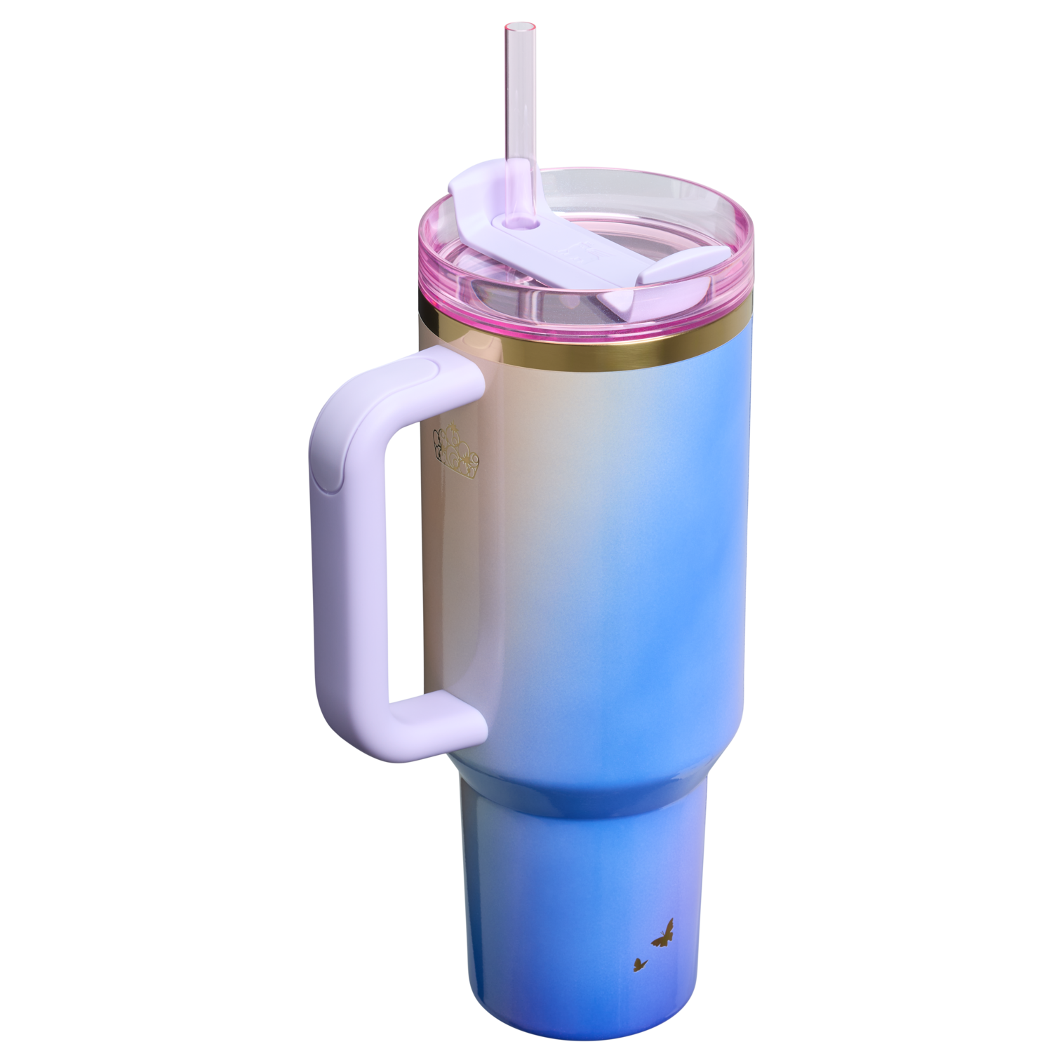 Car-Cup Friendly The Wicked for Good Quencher H2.0 Flowstate Tumbler D245R - Premium Stainless Steel Straw Cup for All-Day Hydration Detail