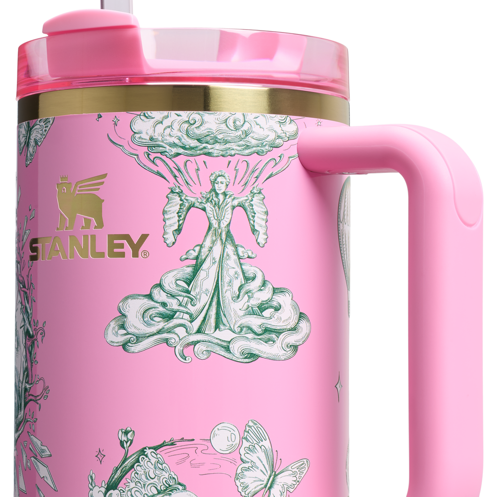 Car-Cup Friendly The Wicked for Good Quencher H2.0 Flowstate Tumbler D245R - Premium Stainless Steel Straw Cup for All-Day Hydration Detail