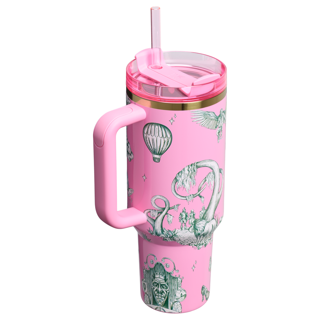 Car-Cup Friendly The Wicked for Good Quencher H2.0 Flowstate Tumbler D245R - Premium Stainless Steel Straw Cup for All-Day Hydration Detail