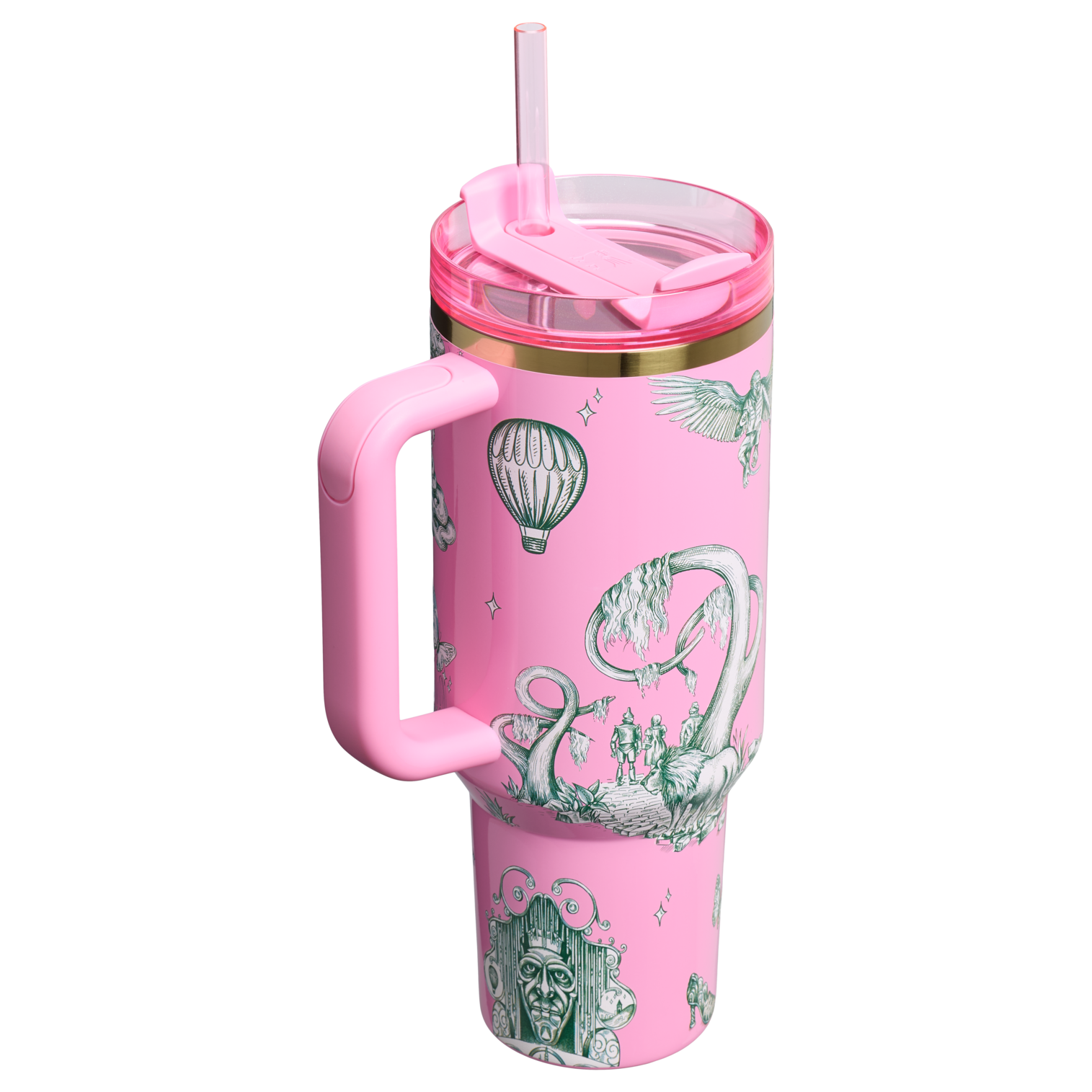 Car-Cup Friendly The Wicked for Good Quencher H2.0 Flowstate Tumbler D245R - Premium Stainless Steel Straw Cup for All-Day Hydration Detail