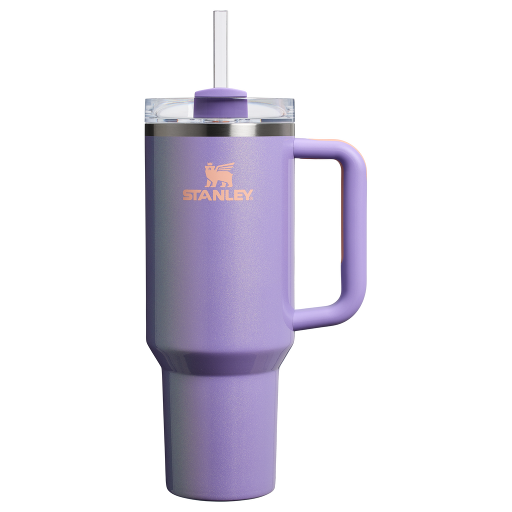 Splash-Resistant FlowState The Quencher H2.0 Flowstate Tumbler D050X - Double-Wall Vacuum Insulated Travel Tumbler with Straw Detail