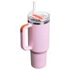 Splash-Resistant FlowState The Quencher H2.0 Flowstate Tumbler D050X - Double-Wall Vacuum Insulated Travel Tumbler with Straw Detail