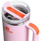 Splash-Resistant FlowState The Quencher H2.0 Flowstate Tumbler D050X - Double-Wall Vacuum Insulated Travel Tumbler with Straw Detail