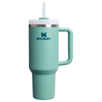 Splash-Resistant FlowState The Quencher H2.0 Flowstate Tumbler D050X - Double-Wall Vacuum Insulated Travel Tumbler with Straw - Spring Green