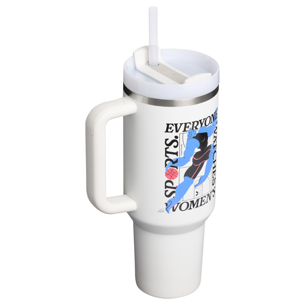 Insulated Travel The Quencher H2.0 Flowstate Tumbler D340Y - 40oz Large Capacity Car-Cup Friendly Quencher Detail