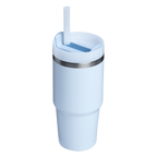 Double-Wall Vacuum The Quencher H2.0 Flowstate Tumbler D214X - Double-Wall Vacuum Insulated Travel Tumbler with Straw Detail