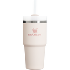 Double-Wall Vacuum The Quencher H2.0 Flowstate Tumbler D214X - Double-Wall Vacuum Insulated Travel Tumbler with Straw - Ash