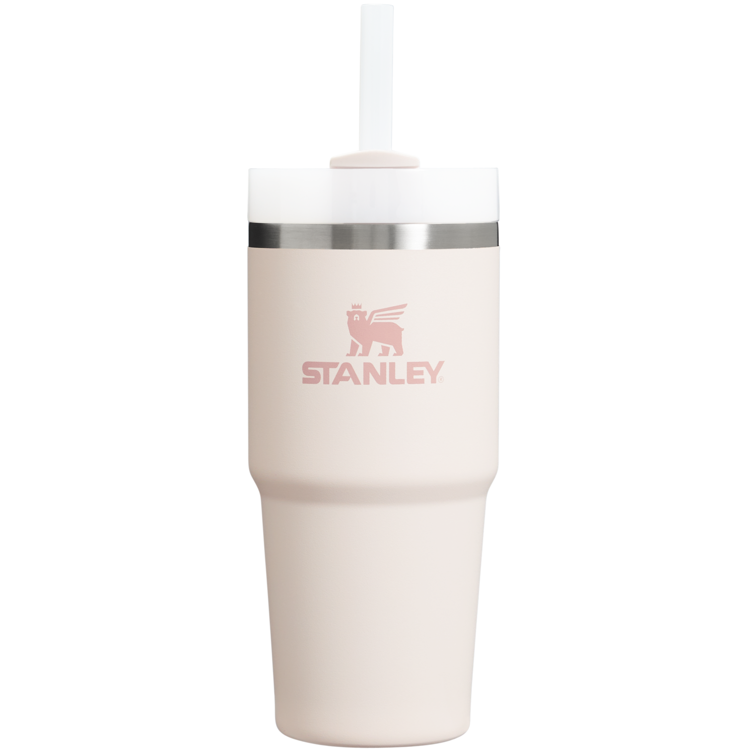 Double-Wall Vacuum The Quencher H2.0 Flowstate Tumbler D214X - Double-Wall Vacuum Insulated Travel Tumbler with Straw - Ash