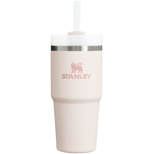 Double-Wall Vacuum The Quencher H2.0 Flowstate Tumbler D214X - Double-Wall Vacuum Insulated Travel Tumbler with Straw - Ash